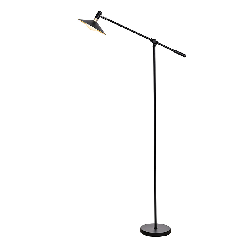 چراغ کف LED مشکی قابل تنظیم با 3 حالت نور