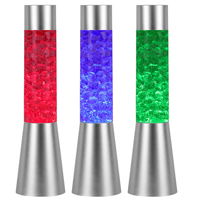 نور شب براق مایع با تغییر رنگ با یخ مانند